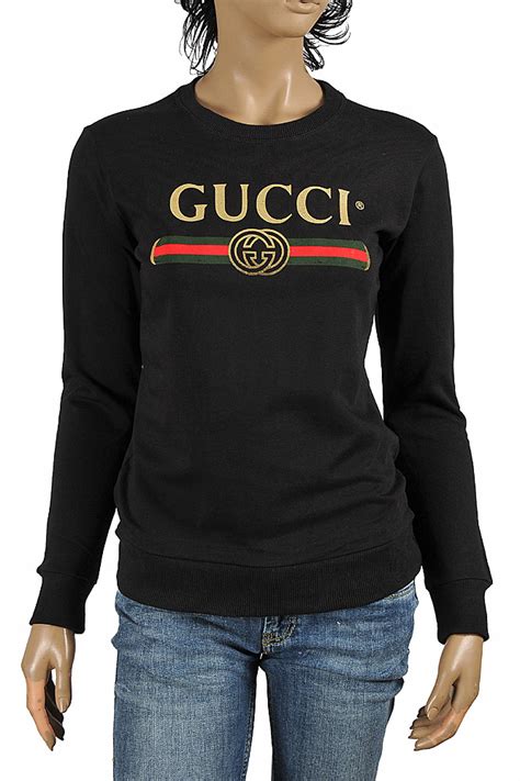 how do gucci sweaters fit|Gucci sweatshirt women's.